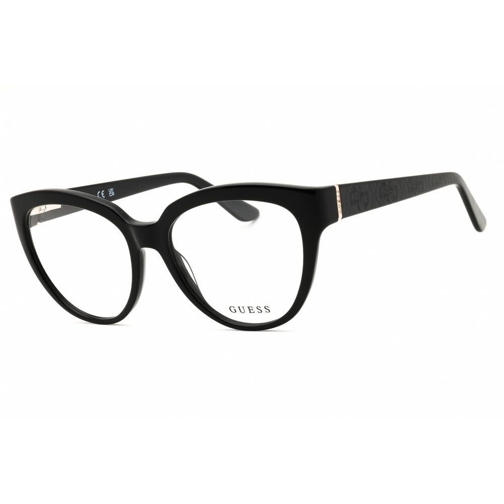 NWT Guess GU50232 Black Cat Eye 54mm Eyeglasses
